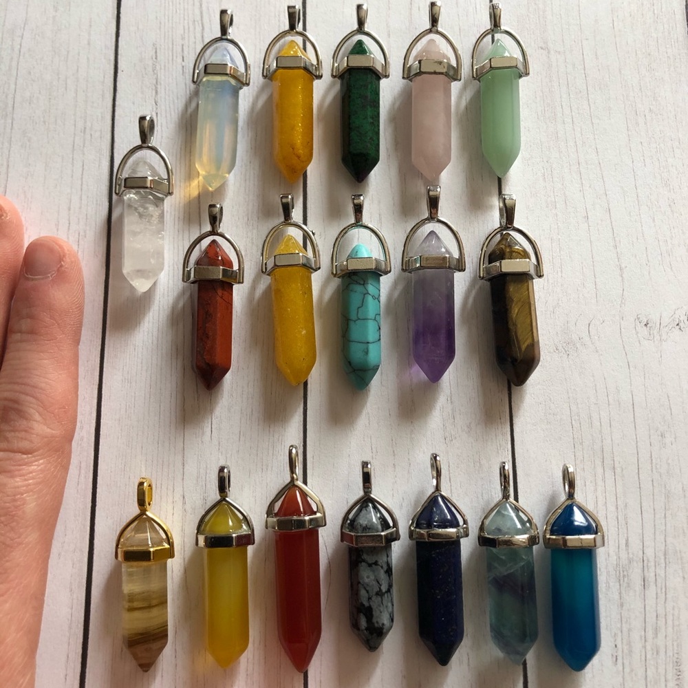 Crystal Point Necklace *CHOOSE ONE* Handmade